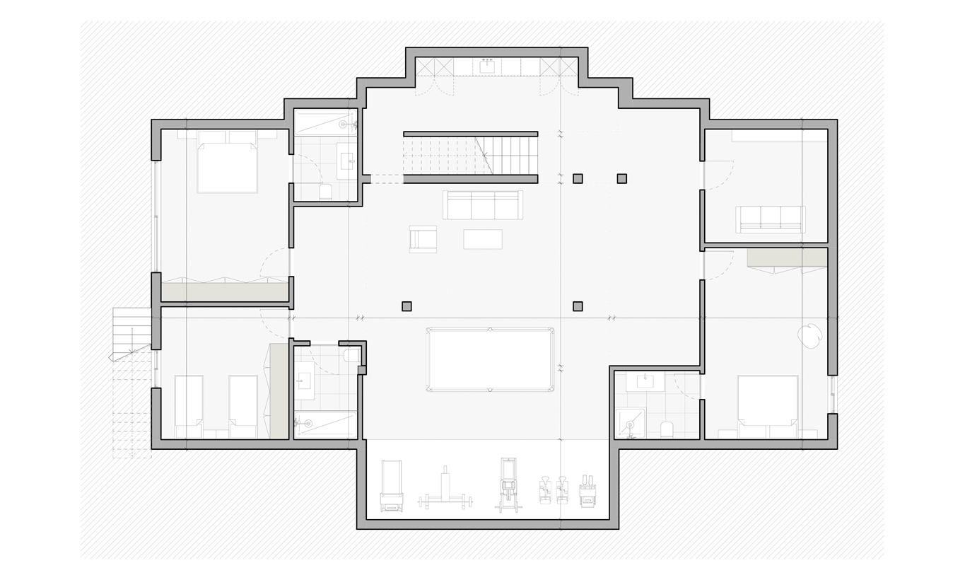 Lower floor